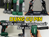 Top 5 Dụng Cụ Pin Dekton Được Ưa Chuộng Nhất Năm 2025