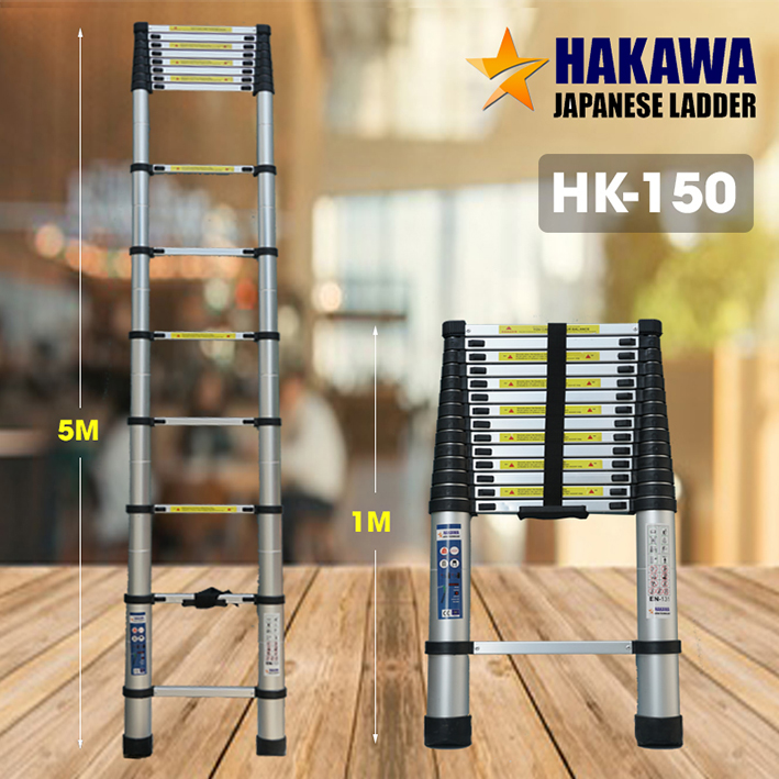 Thang nhôm rút Hakawa HK-150