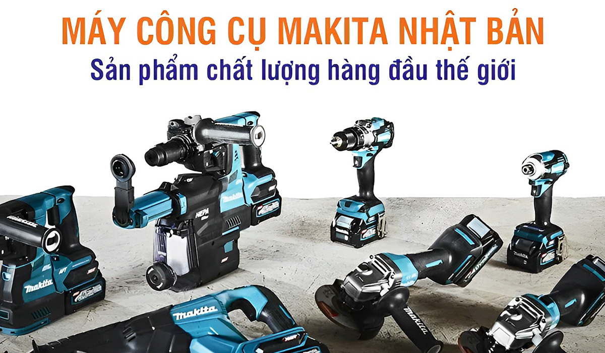 Đâu là các sản phẩm chủ đạo của hãng Makita