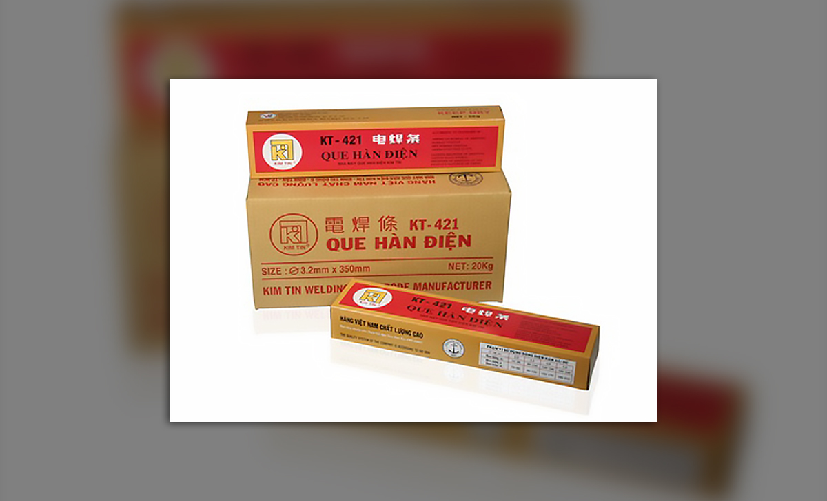 Địa chỉ mua que hàn thường (sắt) Kim Tín KT-421 (3.2mm) tại Khang An