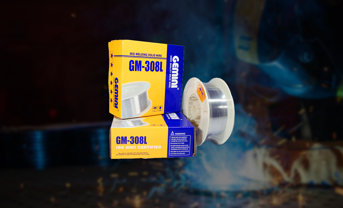 Điểm nổi bật của cuộn dây hàn Mig Inox 0.8mm Kim Tín GM 308L