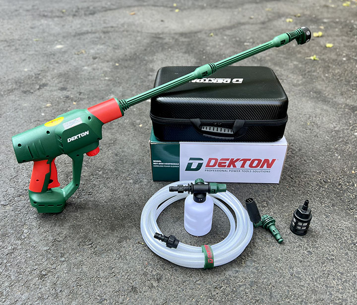 Máy Rửa Xe Dùng Pin Dekton M21 - SRX1405PROMAX