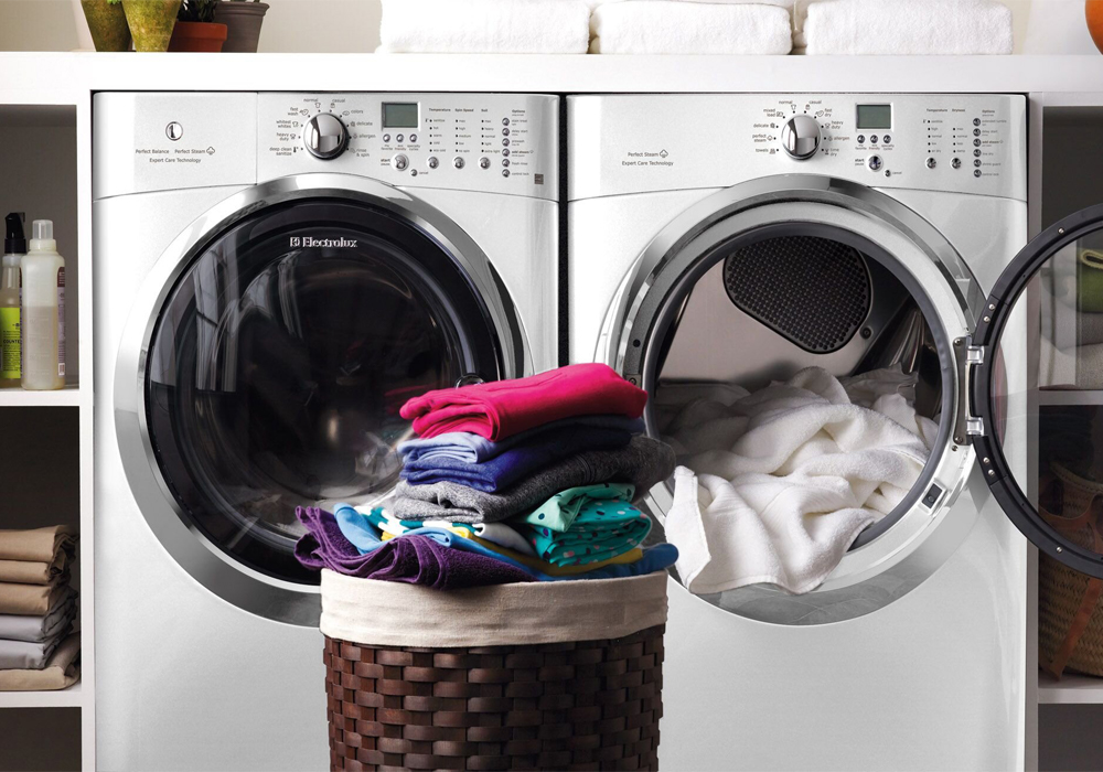 Những lưu ý khi sử dụng máy giặt sấy khô quần áo