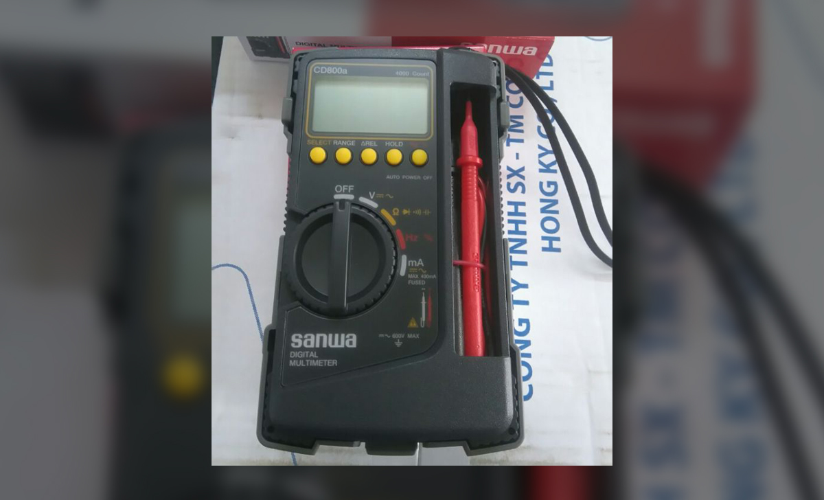 Thông số kỹ thuật đồng hồ đo vạn năng Sanwa CD800A