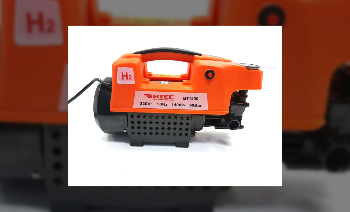 Ưu điểm và tính ứng dụng máy xịt rửa Btec BT1400